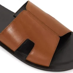 Dune London Ibes Mule Sandals in Tan