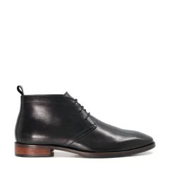 Dune London Mervin Chukka in Black