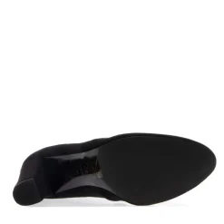 Dune London Oty Heeled Ankle Boots in Black