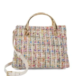 Dune London Plaid Tote with Detachable Strap in Multi