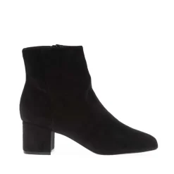 Dune London Prisha Block-Heel Ankle Boots in Black