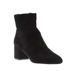 Dune London Prisha Block-Heel Ankle Boots in Black