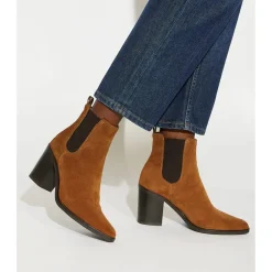 Dune London Promising Boots in Brown