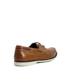 Dune London Sail Boat Shoes in Tan