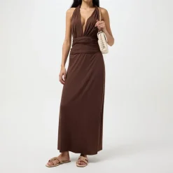 Dune London Sandals in Gold