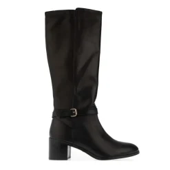Dune London Trusti Casual Knee-High Boots in Black