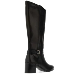 Dune London Trusti Casual Knee-High Boots in Black