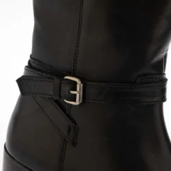 Dune London Trusti Casual Knee-High Boots in Black