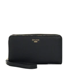 Dune London Zip Purse in Black