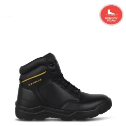 Dunlop Dakota Steel Toe Cap Safety Boots in Black