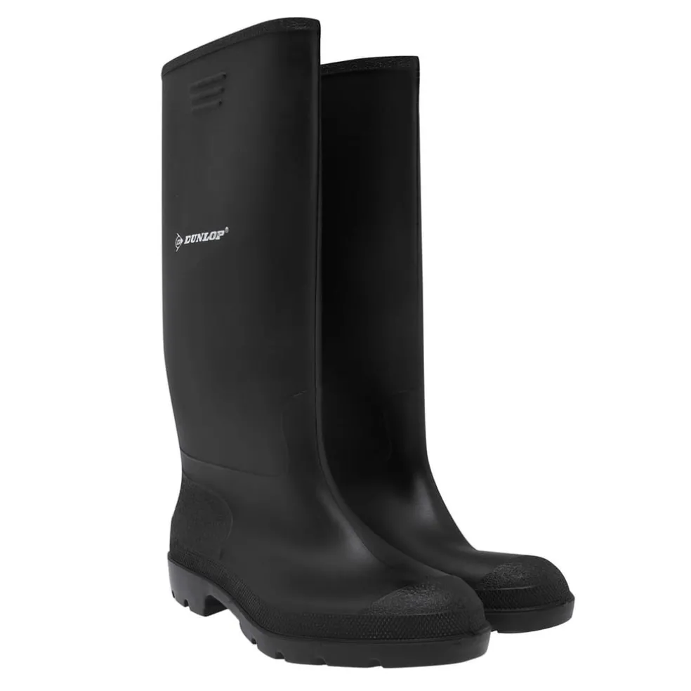 Dunlop Mens Wellingtons in Black