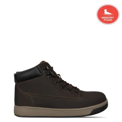 Dunlop Nebraska Memory Foam Mens Safety Boots in Brown