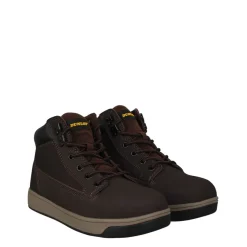 Dunlop Nebraska Memory Foam Mens Safety Boots in Brown