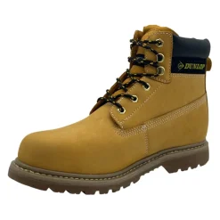 Dunlop Nevada Mens Steel Toe Cap Safety Boots in Brown