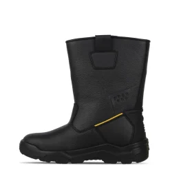 Dunlop Safety Rigger Mens Steel Toe Cap Safety Boots in Black