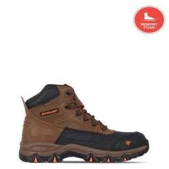 Dunlop Tulsa Safety Boots in Brown