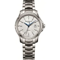 Emile Chouriet Stainless Steel Luxury Analogue Watch in White