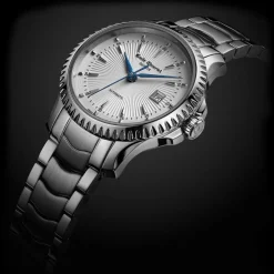 Emile Chouriet Stainless Steel Luxury Analogue Watch in White