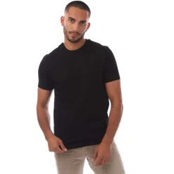 Emporio Armani Allover Jacquard Eagle T-Shirt in Black
