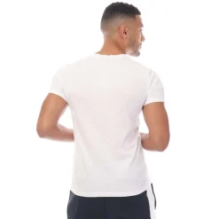 Emporio Armani Crewneck T-Shirt in White Navy