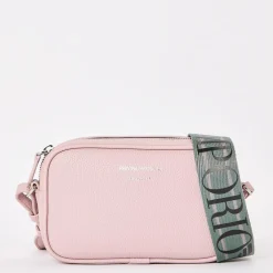 Emporio Armani EA7 Baguette Bag with Detachable Strap in Pink