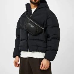 Emporio Armani EA7 Business Regenerated Bum Bag in Black