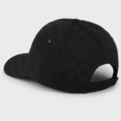 Emporio Armani EA7 Jacquard Baseball Cap in Black