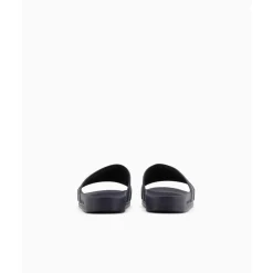 Emporio Armani EA7 Logo Sliders in Blue