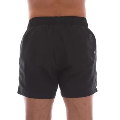 Emporio Armani EA7 Logo Tape Swim Shorts in Black