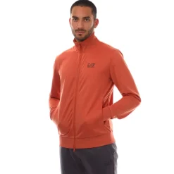 Emporio Armani EA7 Logo Tracksuit in Orange