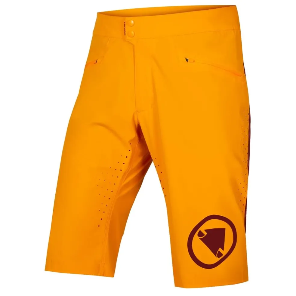 Endura Singletrack Lite Shorts in Orange