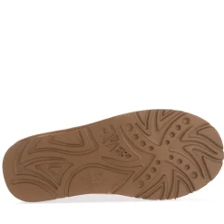 EverAu Wigeon Leather Slippers in Chestnut