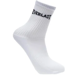 Everlast 3 Pack Crew Socks Junior in White