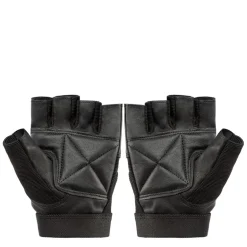 Everlast Leather Fitness Gloves in Black