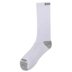Everlast Mens 6pk Crew Sock in White