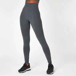Everlast Super High Waisted Racer Leggings in Grey