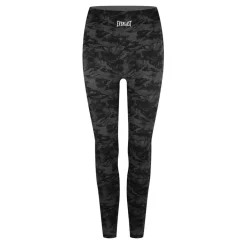 Everlast Womens High Rise Camo Seamless Leggings in Black