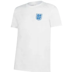FA Mens England Crest T-Shirt in White
