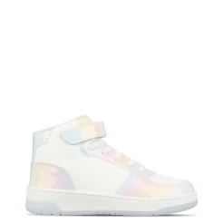 Fabric Glitr Hi Top Ch54 in White
