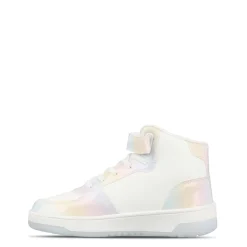 Fabric Glitr Hi Top Ch54 in White