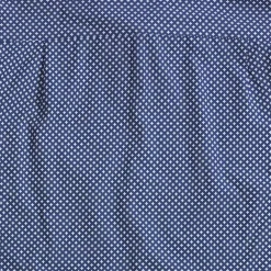 Fabric Short Sleeve Poplin Shirt in Blue