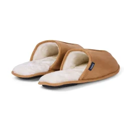 Farah Ahlers Tan Slipper in Brown