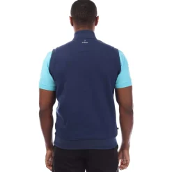 Farah Clint Midlayer Gilet in Blue
