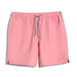 Farah Colbert Swim Shorts in Pink