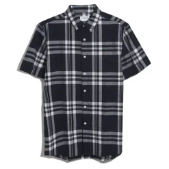 Farah Kele Bold Check Shirt in Navy