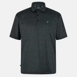 Farah Lewis Polo in Black