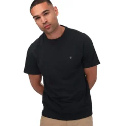 Farah Mens Eddie Short Sleeve T-Shirt in Navy