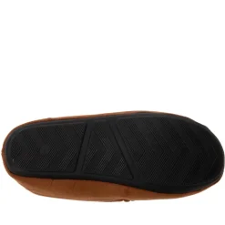 Farah Mens Nicken Moccasin Slippers in Tan