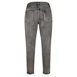 Fear Of God Five Pocket Straight Fit Jeans in Grey