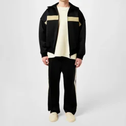 Fear Of God Stripe Track Jacket in Black